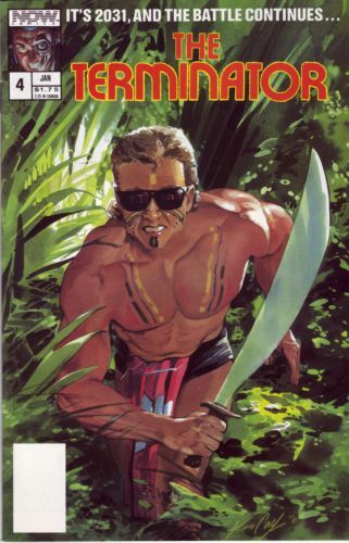 The Terminator (Now Comics) 4 NM