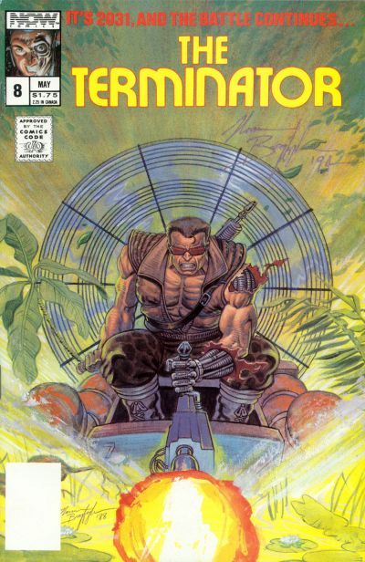 The Terminator (Now Comics) 8 NM