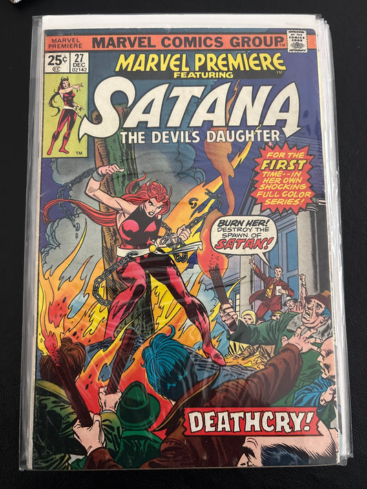 Marvel Premiere: Satana 27 F+