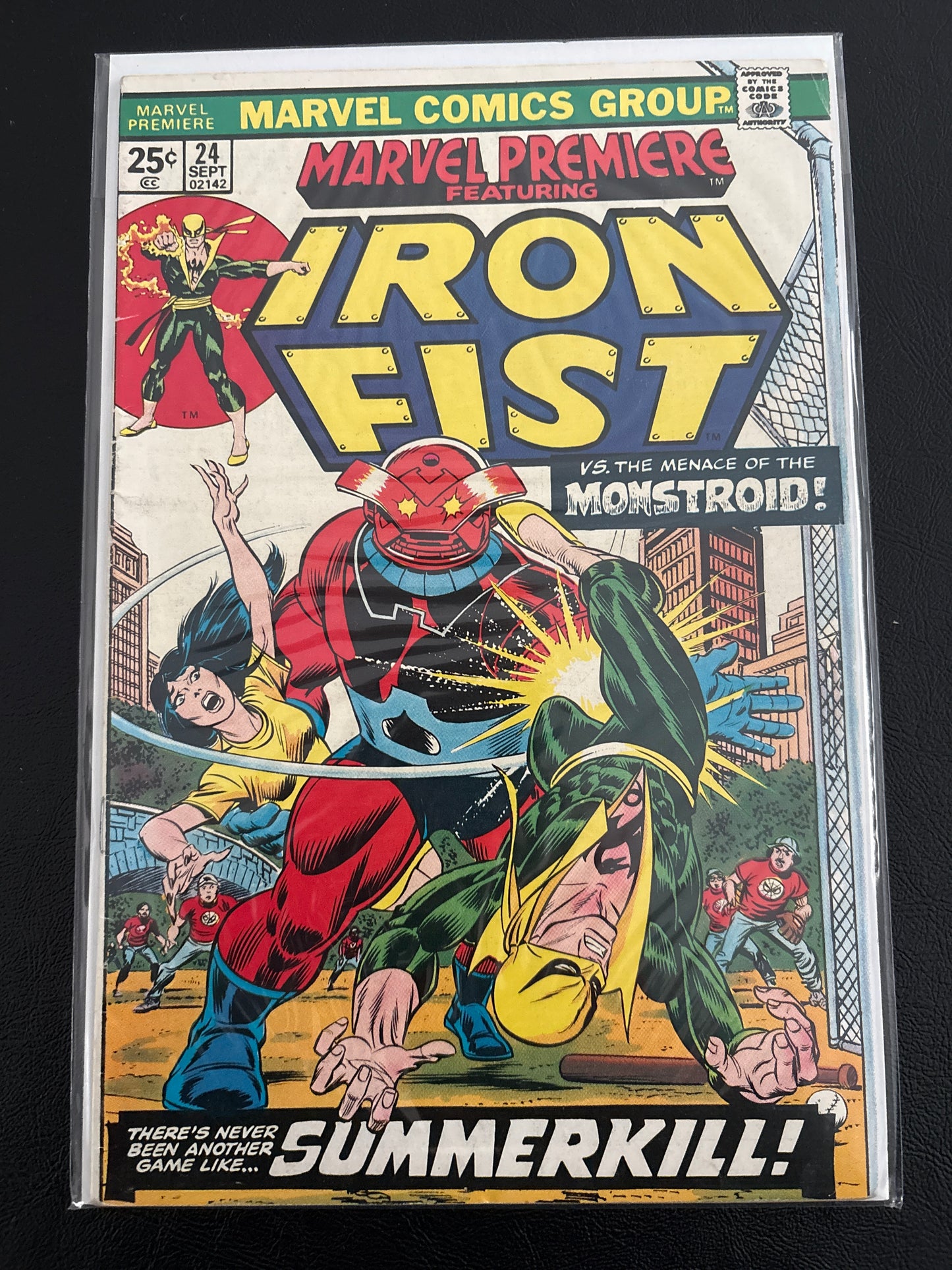 Marvel Premiere: Iron Fist 24 F