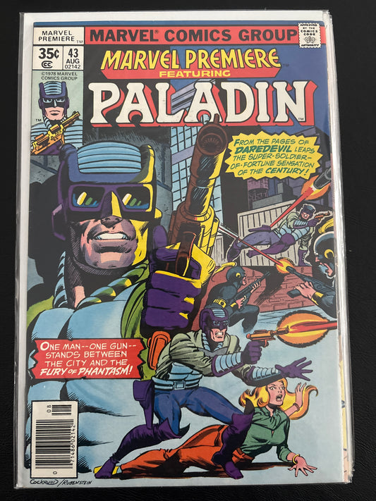 Marvel Premiere: Paladin 43 VF-
