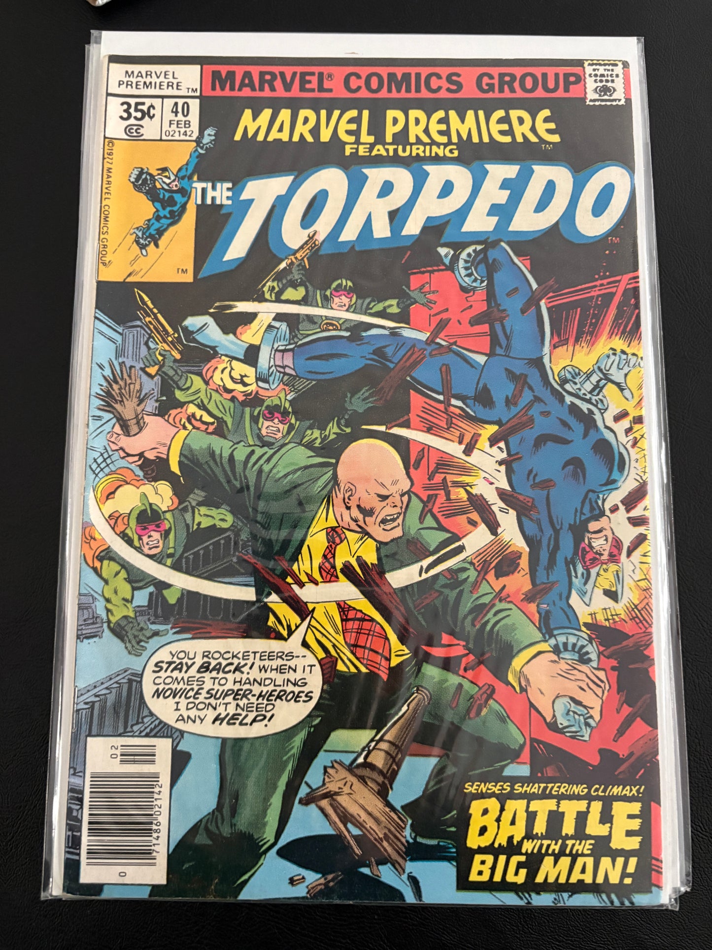 Marvel Premiere: The Torpedo 40 Fine