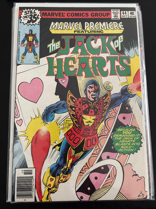 Marvel Premiere: Jack of Hearts 44 VF-