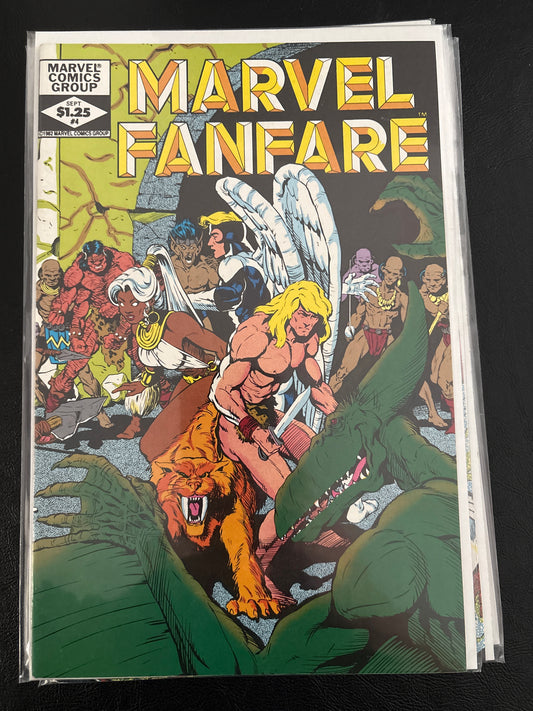 Marvel Fanfare 4 VF-