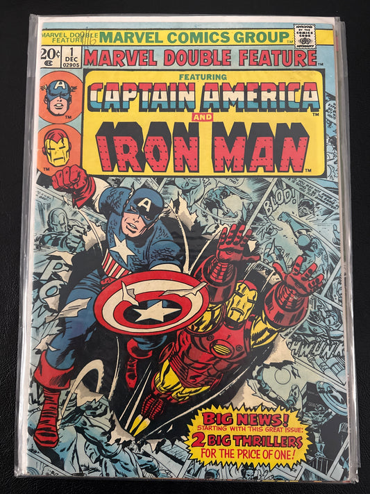 Marvel Double Feature: Captain America and Iron Man 1 F