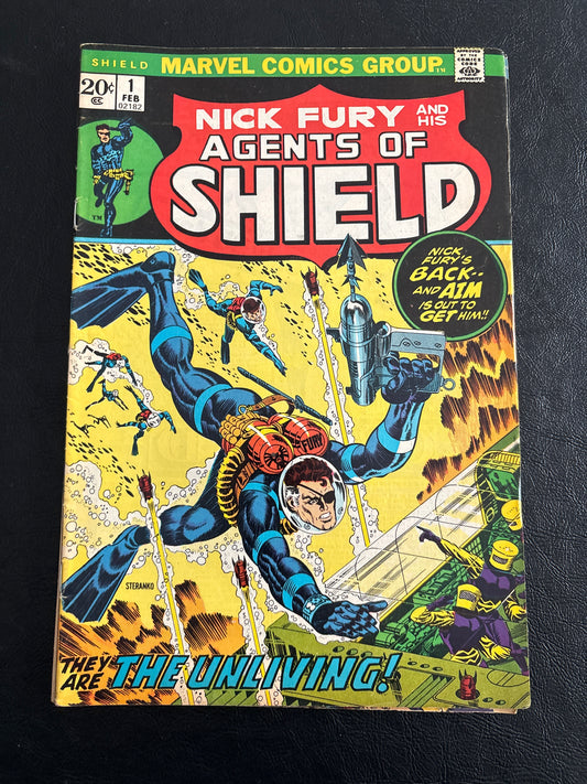 Nick Fury and His Agents of S.H.I.E.L.D. 1 F