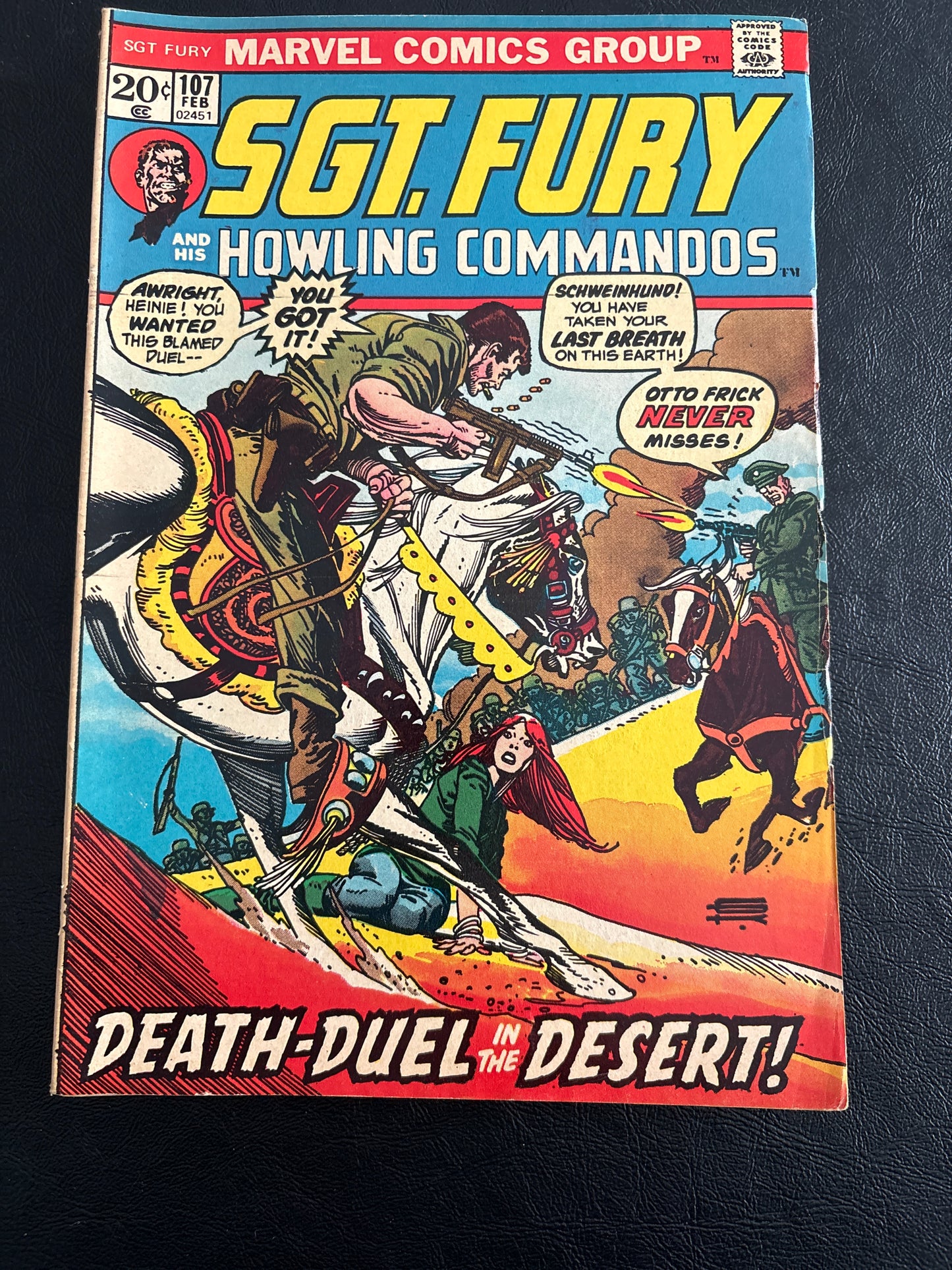 Sgt. Fury and His Howling Commandos 107 VG/F