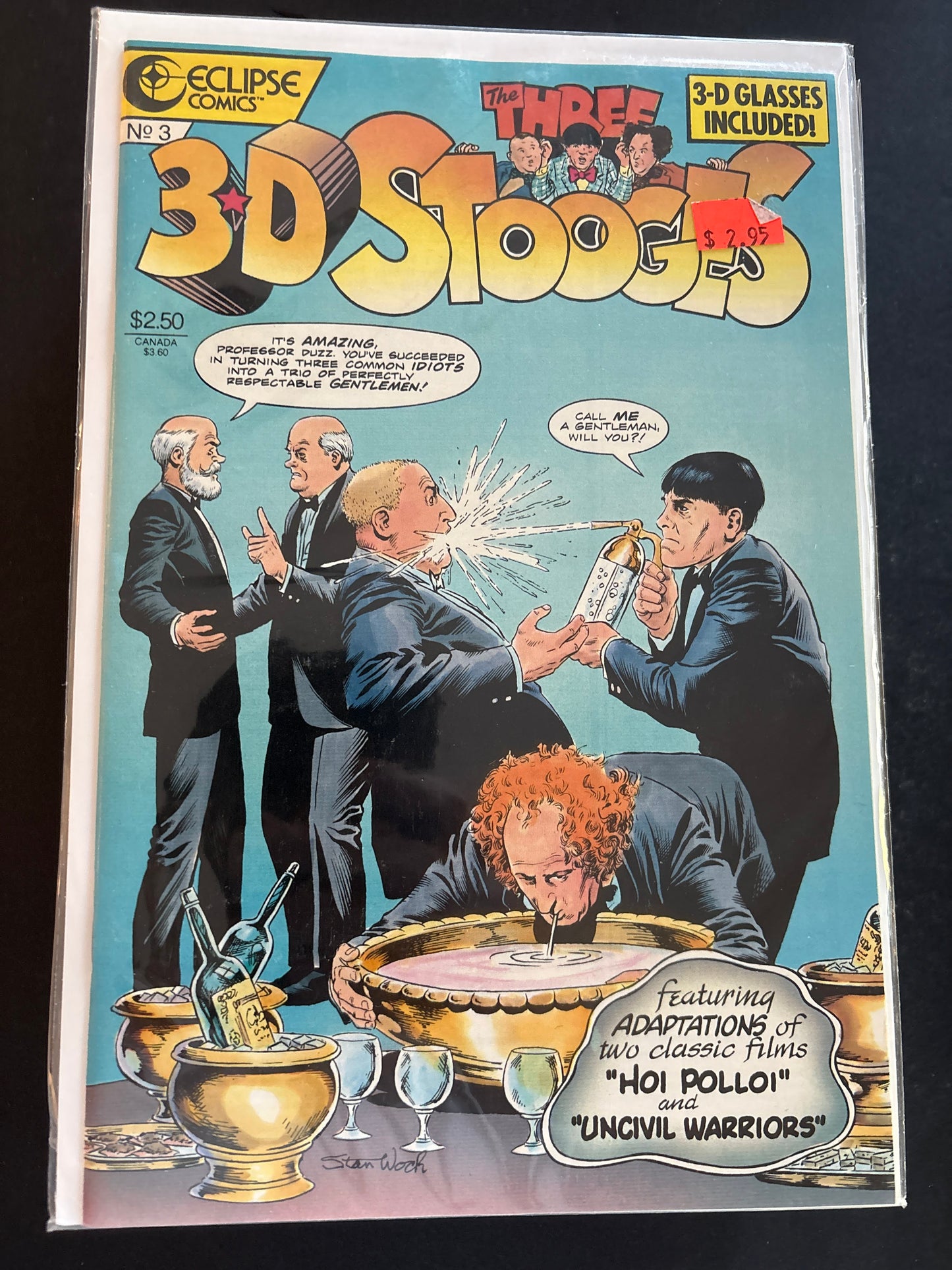 The 3-D Three Stooges 3 VF+