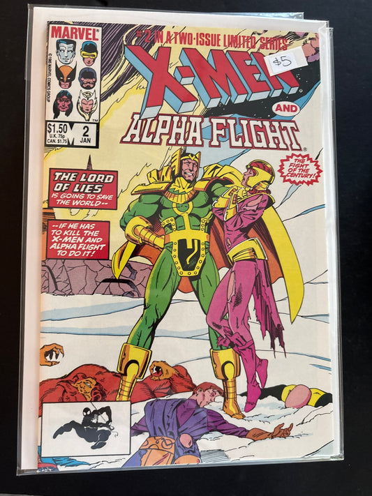 X-Men and Alpha Flight 2 Very Fine