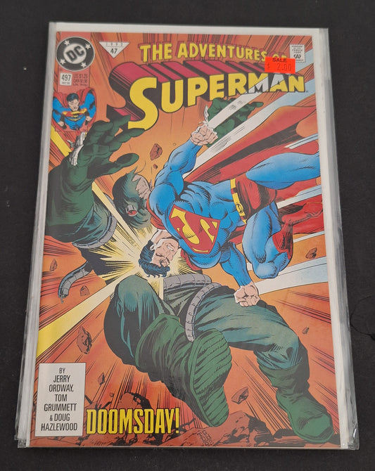 Adventures of Superman 497 NM