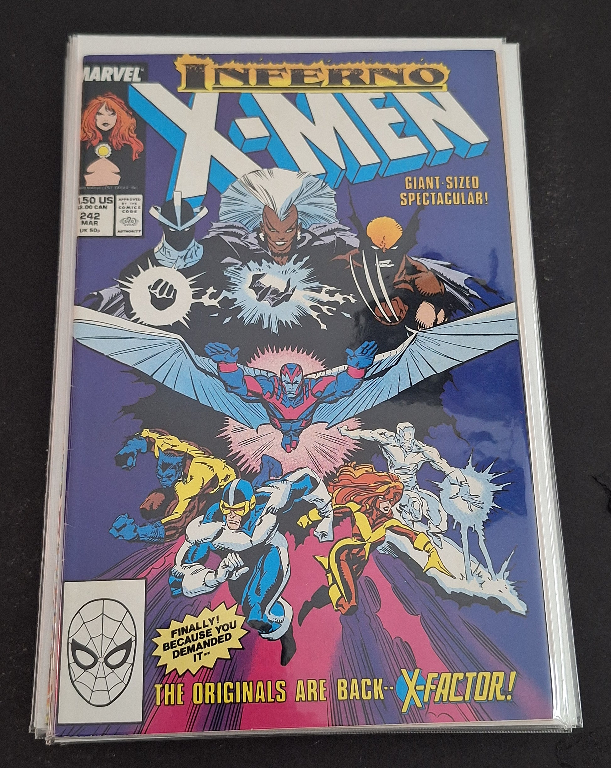 Uncanny X-Men 242 FN/VF