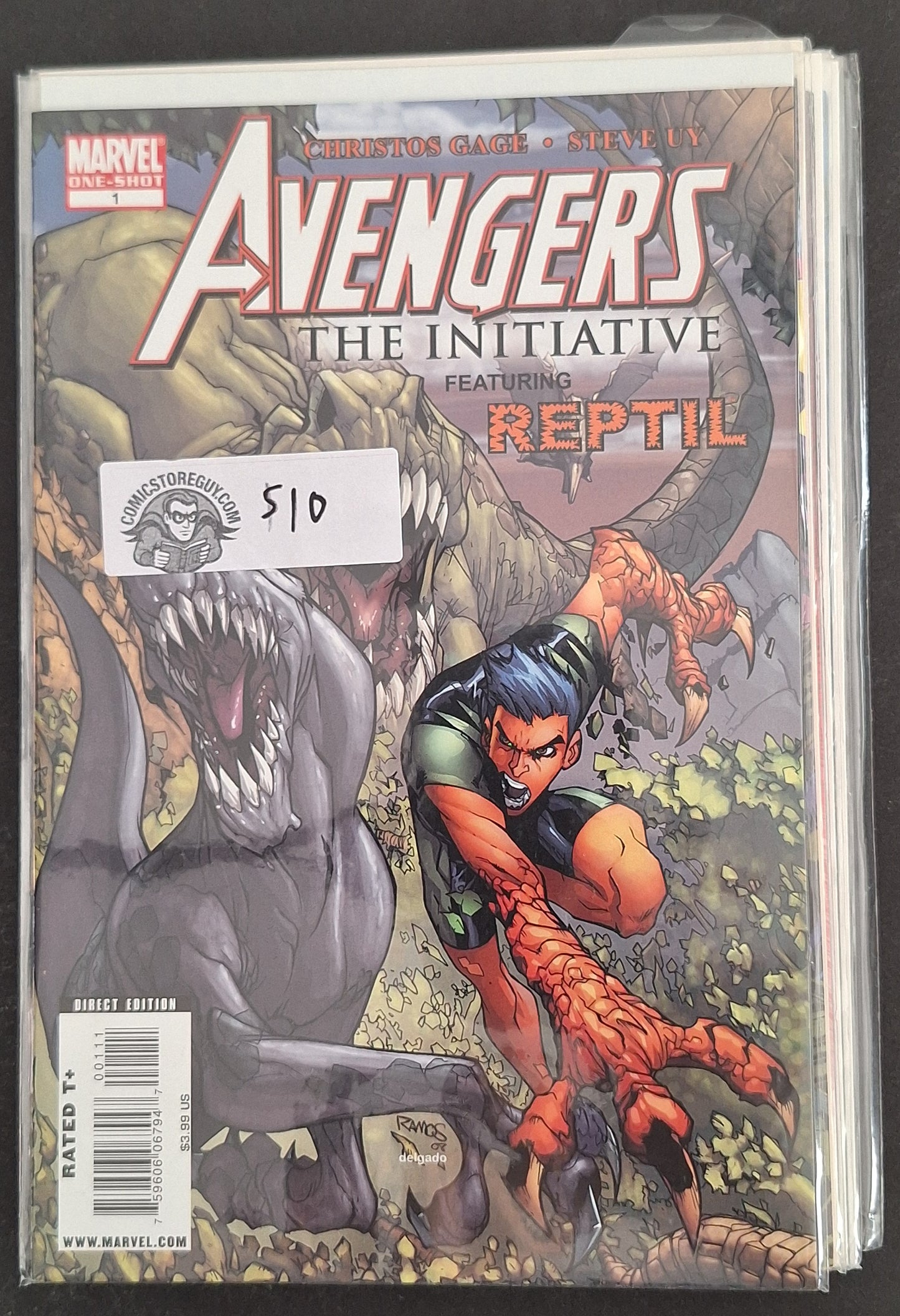 Avengers: The Initiative Featuring Reptil 1 NM
