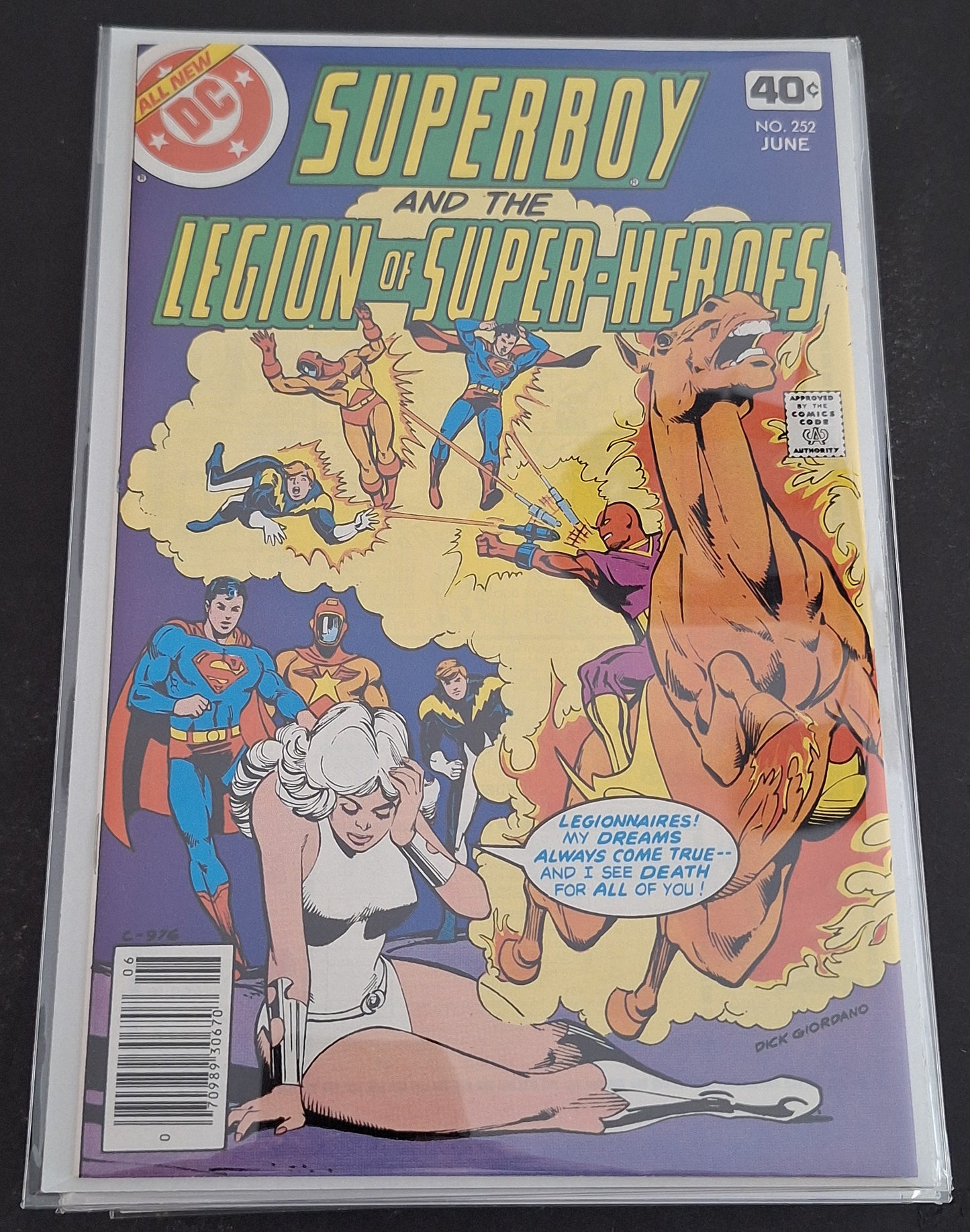Superboy and the Legion of Super-Heroes 252 NM