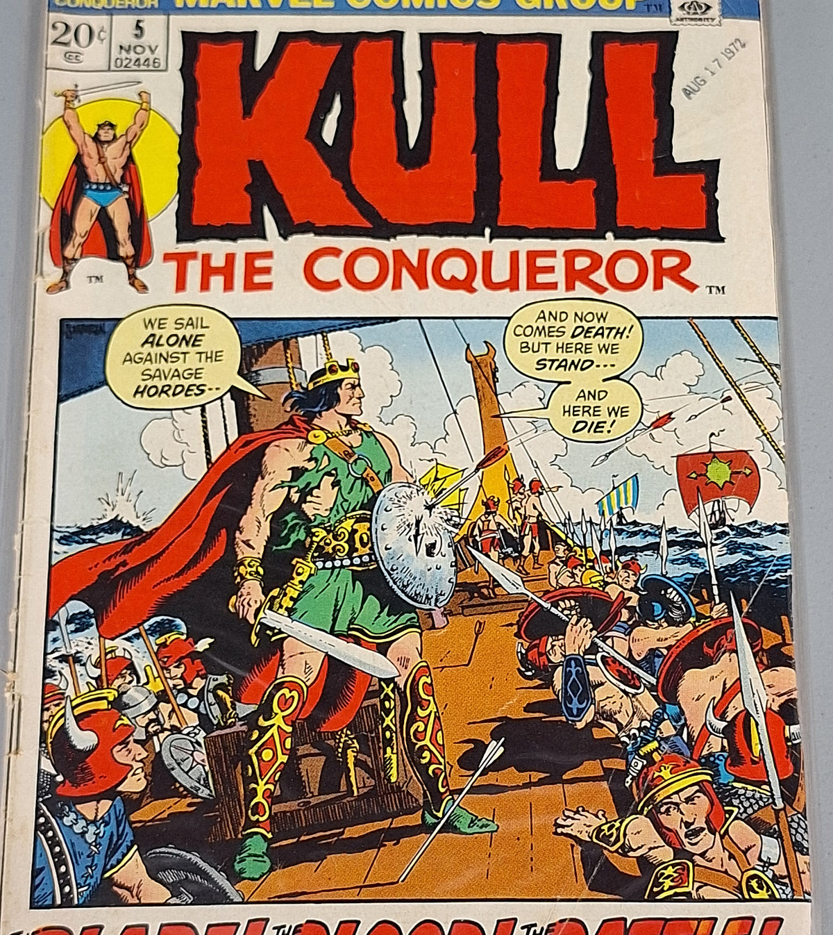 Kull the Conqueror 5 VG-