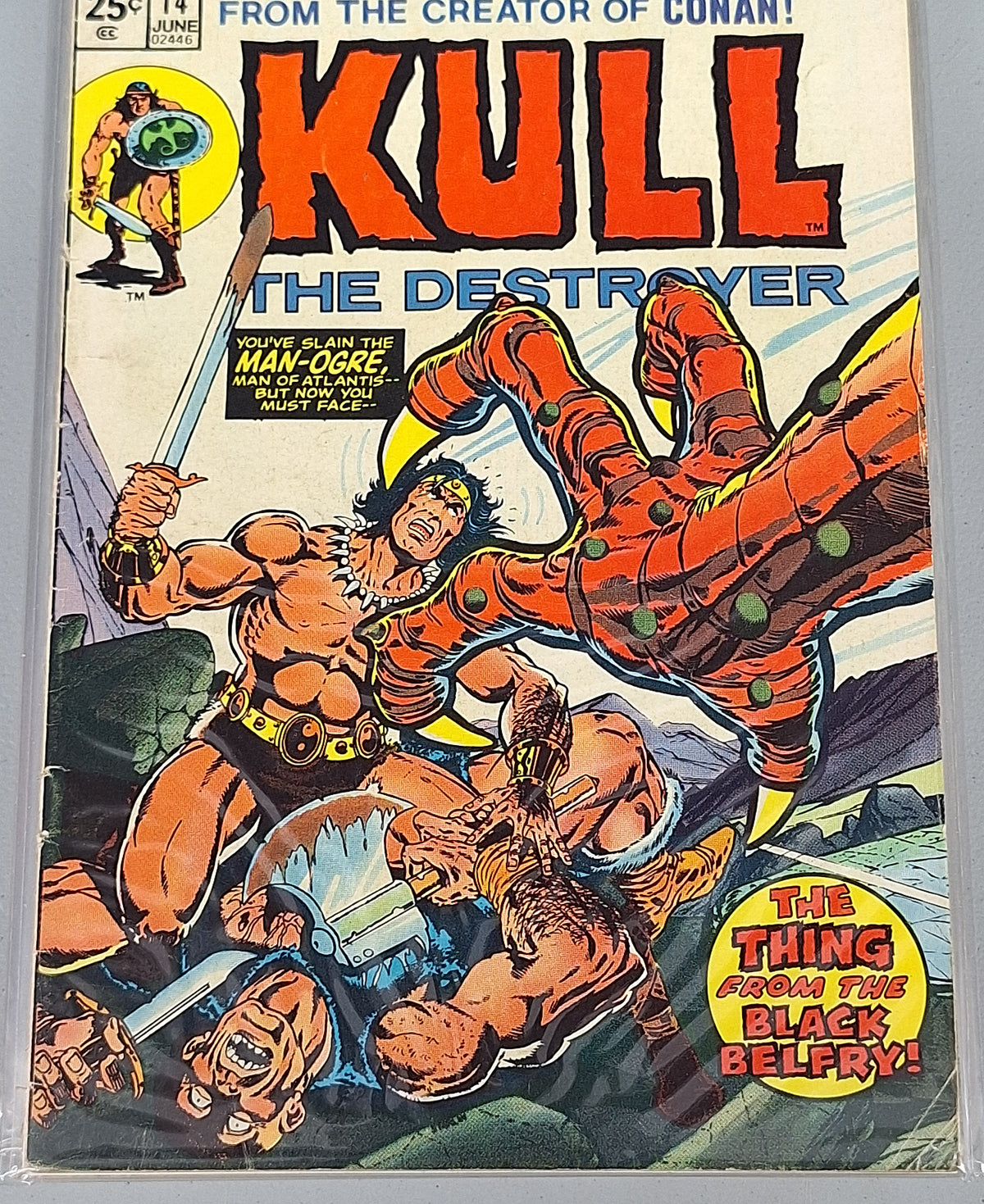 Kull the Destroyer 14 VG/FN