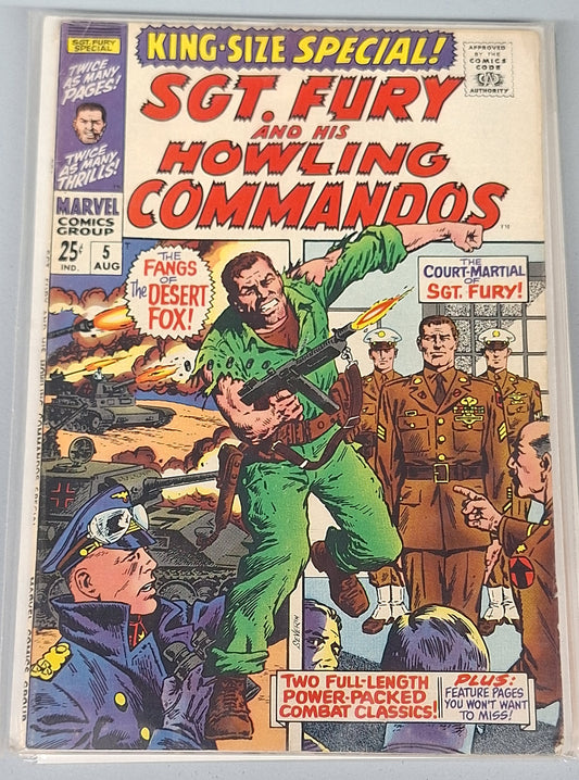 Sgt. Fury and His Howling Commandos Annual 5 VG/FN