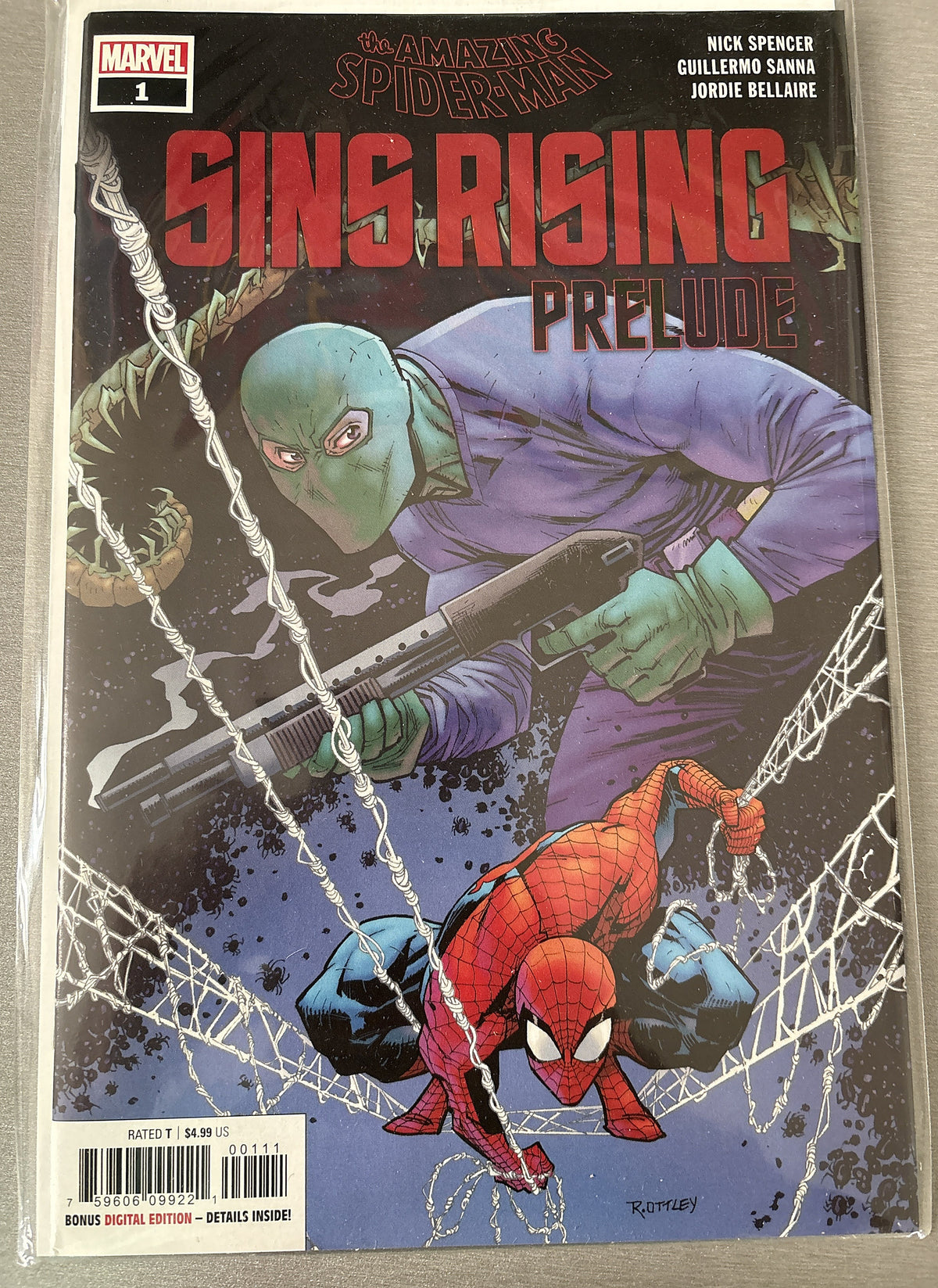 Amazing Spider-Man: Sins Rising Prelude 1 NM