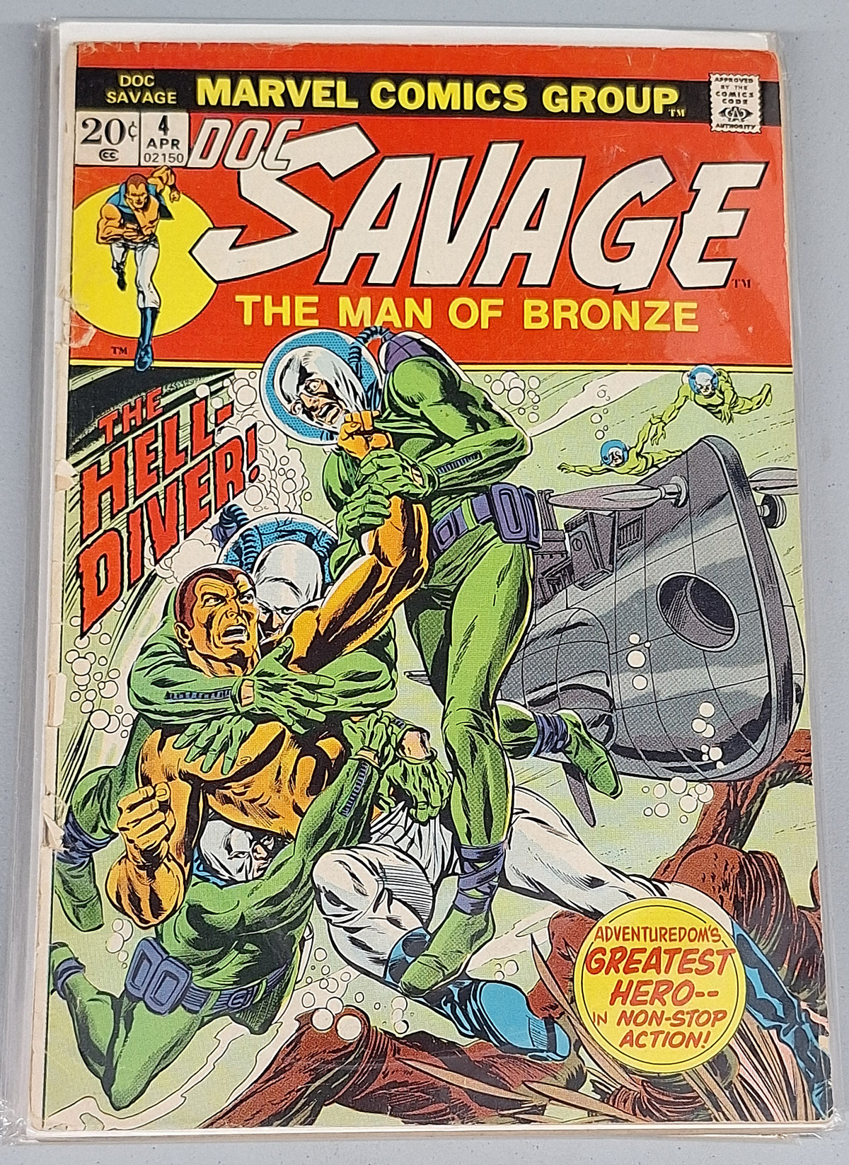 Doc Savage 4 G/VG