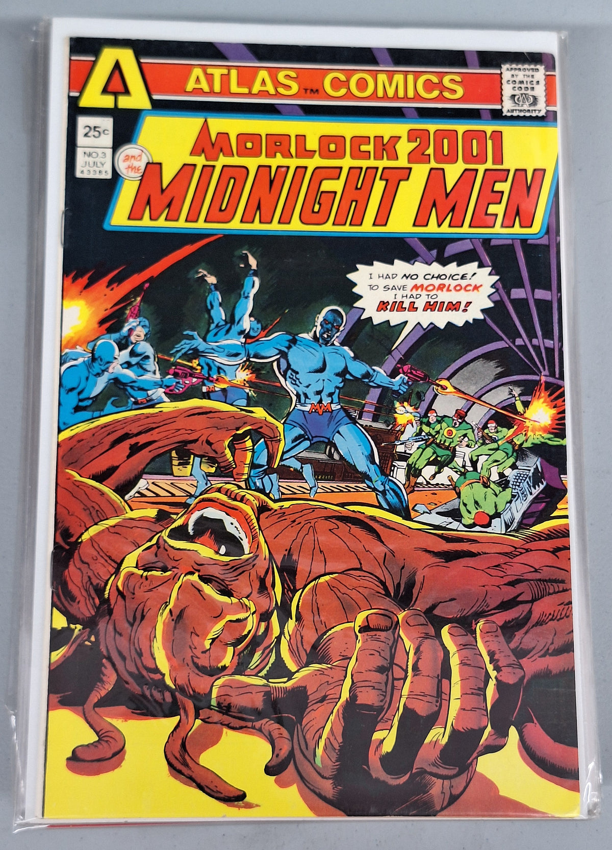 Morlock 2001 and the Midnight Men 3 VF