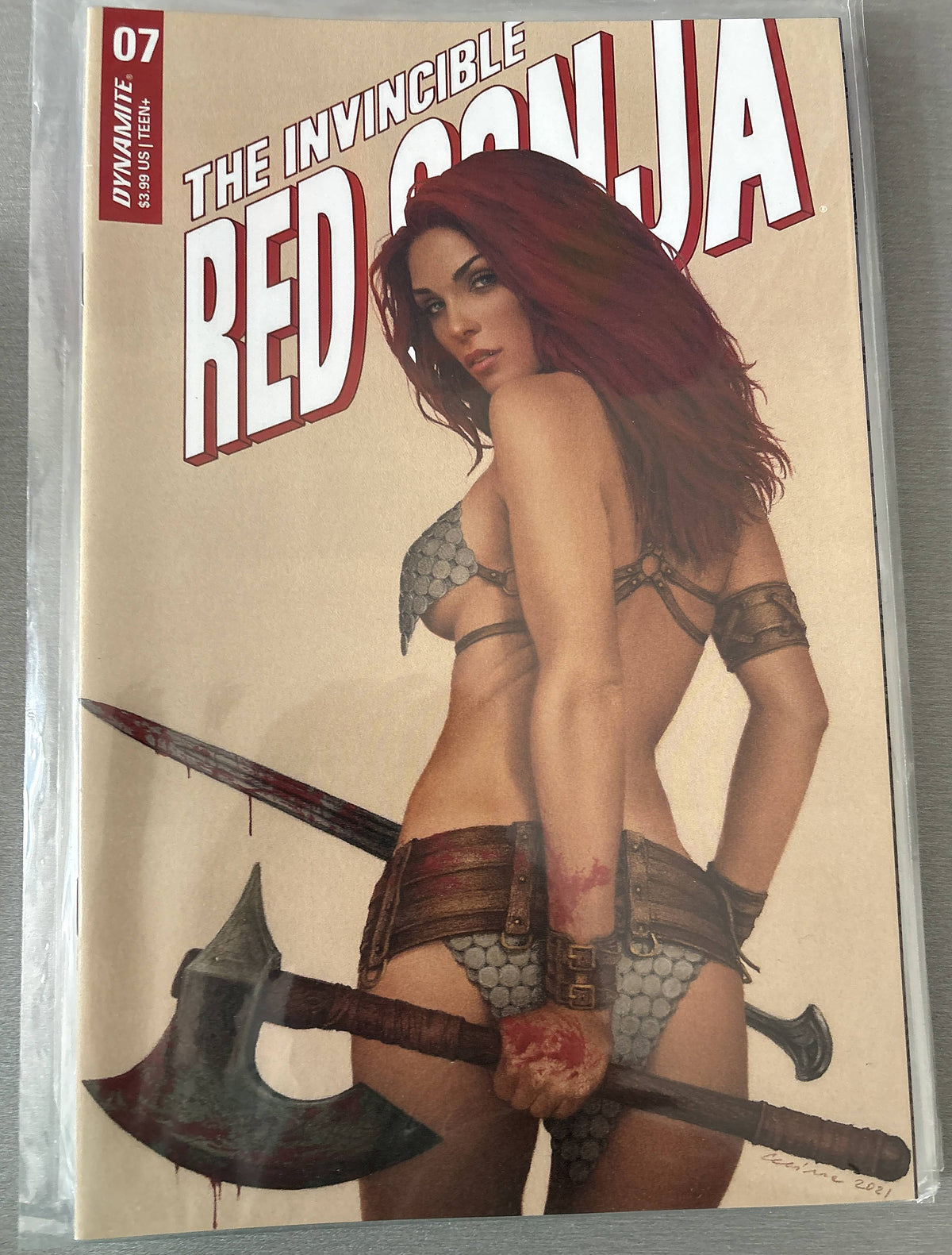 The Invincible Red Sonja 7 NM